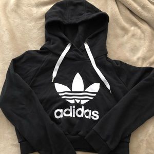 Adidas cropped hoodie